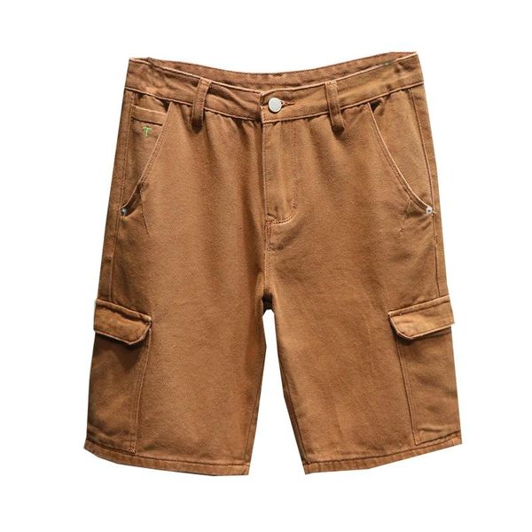men's shorts summer khaki white casual jeans slim multi-pocket male five points pants cargo short brand clothing bermuda, White;black
men's shorts summer khaki white casual jeans slim multi-pocket male five points pants cargo short brand clothing bermuda, White;black