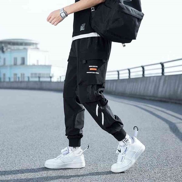 men's pants arrivals men hip hop joggers mens pockets ankel cargo male casual sweatpants nf85, Black
men's pants arrivals men hip hop joggers mens pockets ankel cargo male casual sweatpants nf85, Black