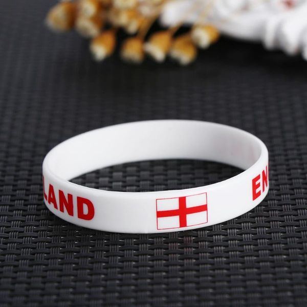 wrist support 5pcs country flag printed wristband chic silicone sports bracelet hand ring for game football match (england), Black;red
wrist support 5pcs country flag printed wristband chic silicone sports bracelet hand ring for game football match (england), Black;red