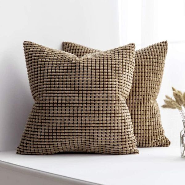 set of 2 decorative throw pillow covers 18inch 45cm no insert solid cozy corduroy corn square case cushion cover shams cushion/decorative
set of 2 decorative throw pillow covers 18inch 45cm no insert solid cozy corduroy corn square case cushion cover shams cushion/decorative