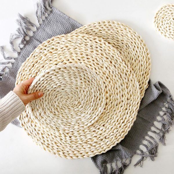 table runner corn fur woven dining mat heat insulation pot holder round coasters coffee drink tea cup placemats mug wy102
table runner corn fur woven dining mat heat insulation pot holder round coasters coffee drink tea cup placemats mug wy102