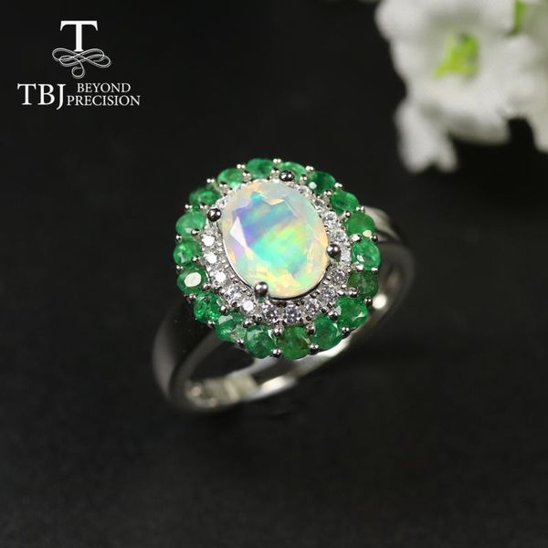 cluster rings tbj,natural ethiopian rainbow opal emerald match earrining engagement ring 925 sterling silver gemstone jewelry women, Golden;silver
cluster rings tbj,natural ethiopian rainbow opal emerald match earrining engagement ring 925 sterling silver gemstone jewelry women, Golden;silver