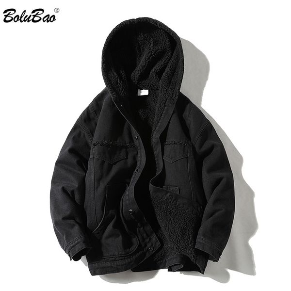 bolubao winter cowboy jackets men fur warm thick cotton hooded parkas casual fashion warm coats male 211206, Black
bolubao winter cowboy jackets men fur warm thick cotton hooded parkas casual fashion warm coats male 211206, Black