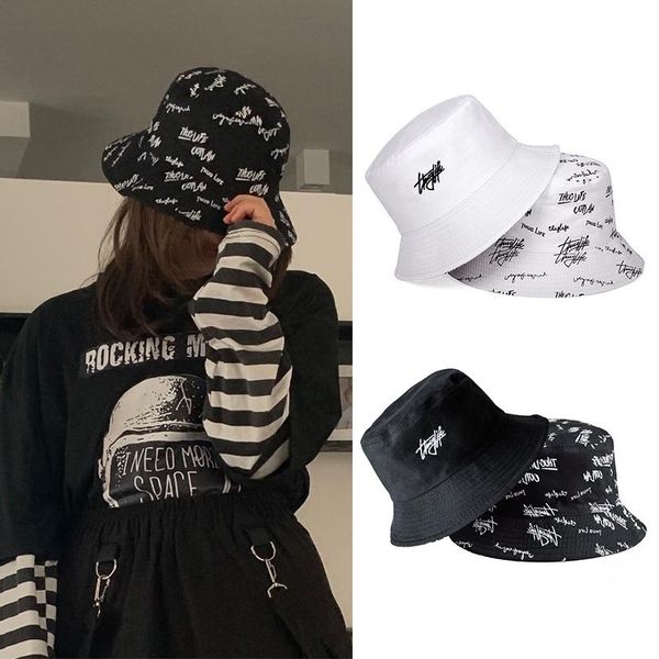 wide brim hats summer bucket hat women men graffiti letter panama sun cap double-sided boys girls fishing fisherman, Blue;gray
wide brim hats summer bucket hat women men graffiti letter panama sun cap double-sided boys girls fishing fisherman, Blue;gray