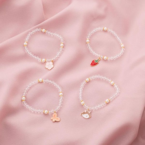 link, chain simple crystal bracelet female strawberry ins sisters girlfriends student sun flower jewelry, Black 
link, chain simple crystal bracelet female strawberry ins sisters girlfriends student sun flower jewelry, Black