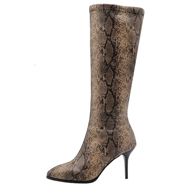 boots lloprost ke fashion python print pu leather knee high boots women thin heels pointy toe stretch faux suede long h5681 q1od, Black
boots lloprost ke fashion python print pu leather knee high boots women thin heels pointy toe stretch faux suede long h5681 q1od, Black