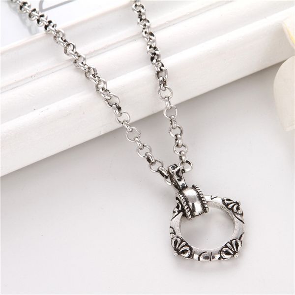 design jewelry square circle crosin simple personality versatile long sweater chain accessories men's and women's necklaces, Silver
design jewelry square circle crosin simple personality versatile long sweater chain accessories men's and women's necklaces, Silver