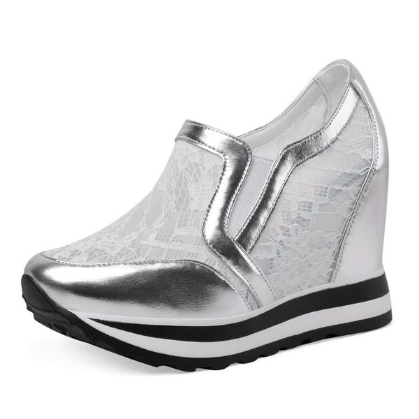 dress shoes mesh + genuine leather wedges high heels women wedge casual elegant ladies soft comfortable female footwear pumps e0010, Black
dress shoes mesh + genuine leather wedges high heels women wedge casual elegant ladies soft comfortable female footwear pumps e0010, Black