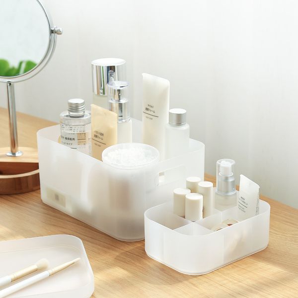 Make Up Organizer Modern Plastic Matte Transparent Storage Box Makeup Nail Polish Cosmetic Holder Desktop Multi-Function Case
Make Up Organizer Modern Plastic Matte Transparent Storage Box Makeup Nail Polish Cosmetic Holder Desktop Multi-Function Case