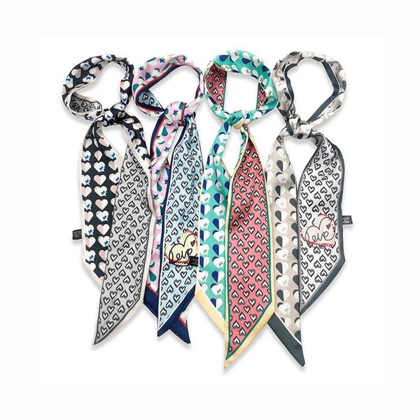 scarves 2021 brand 31 colors printed bag strap scarf women silk fashion head headwear long accessories ribbon, Blue;gray
scarves 2021 brand 31 colors printed bag strap scarf women silk fashion head headwear long accessories ribbon, Blue;gray