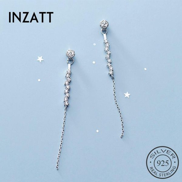 dangle & chandelier inzareal 925 sterling silver zircon chain tassel drop earrings for fashion women party fine jewelry bohemian accessories
dangle & chandelier inzareal 925 sterling silver zircon chain tassel drop earrings for fashion women party fine jewelry bohemian accessories