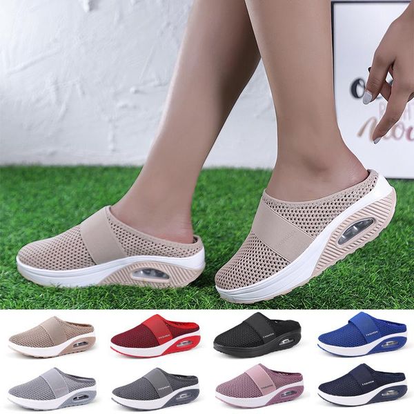 sandals women mesh light platform slippers woman breathable big size flats casual shoes walking zapatos de mujer, Black
sandals women mesh light platform slippers woman breathable big size flats casual shoes walking zapatos de mujer, Black
