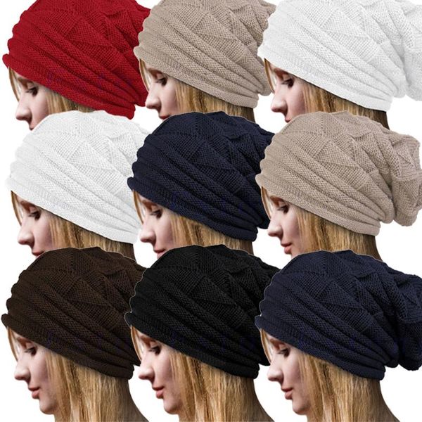 beanie/skull caps fashion solid color knitted hat women winter hats for ladies girls outdoor beanie cap bonnet female snow skiing warm woole, Blue;gray
beanie/skull caps fashion solid color knitted hat women winter hats for ladies girls outdoor beanie cap bonnet female snow skiing warm woole, Blue;gray