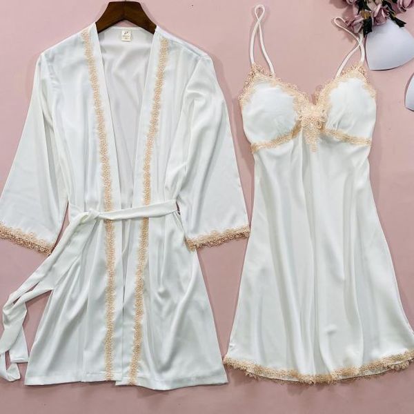 women's sleepwear women summer robe set lace nighty&robe satin kimono gown silky 2pcs female sleep soft home clothing, Black;red
women's sleepwear women summer robe set lace nighty&robe satin kimono gown silky 2pcs female sleep soft home clothing, Black;red