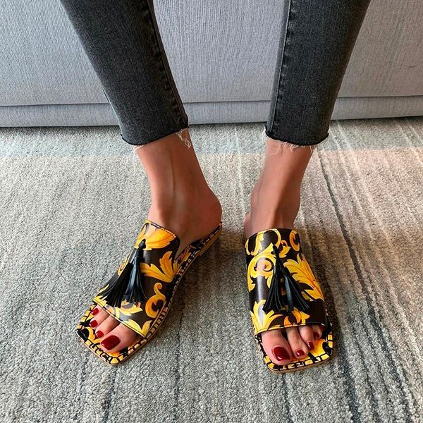 designer slippes women summer big size 43 printed tassels slippers indoor home slides outdoor beach open toe flip flos, Black
designer slippes women summer big size 43 printed tassels slippers indoor home slides outdoor beach open toe flip flos, Black