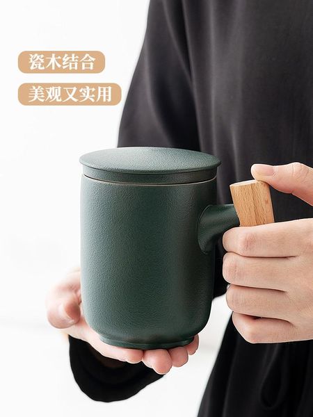 mugs selling chinese tea separation mug ceramic frosted home office with wooden handle filter lid cn(origin)
mugs selling chinese tea separation mug ceramic frosted home office with wooden handle filter lid cn(origin)