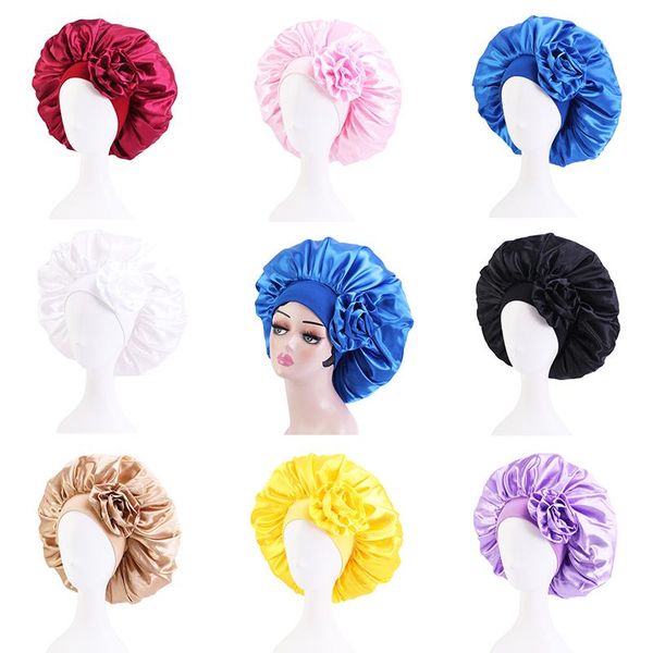 beanie/skull caps ly women's satin sleeping hat solid color night sleep cap hair care bonnet nightcap for ladies wide brim turban, Blue;gray
beanie/skull caps ly women's satin sleeping hat solid color night sleep cap hair care bonnet nightcap for ladies wide brim turban, Blue;gray
