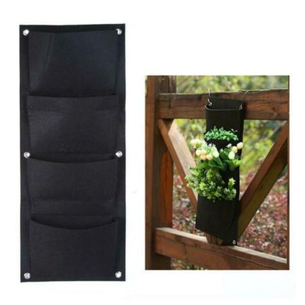 planters & pots wall-mounted pouch planting bag growing 1pc garden wall hanging simple flower container bags m02#35
planters & pots wall-mounted pouch planting bag growing 1pc garden wall hanging simple flower container bags m02#35