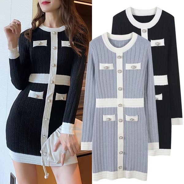 casual dresses celebrity with female of fund 2021 autumn round collar pearl a word show thin waist bag hip, Black;gray
casual dresses celebrity with female of fund 2021 autumn round collar pearl a word show thin waist bag hip, Black;gray