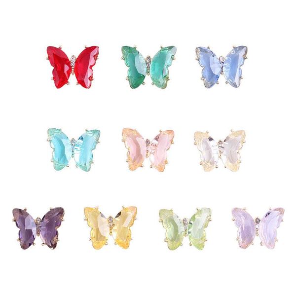 nail art decorations 10pcs crystal butterfly alloy aurora 3d butterflies rhinestones jewelry diy manicure accessories, Silver;gold
nail art decorations 10pcs crystal butterfly alloy aurora 3d butterflies rhinestones jewelry diy manicure accessories, Silver;gold