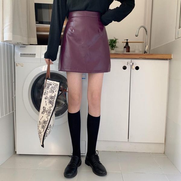 skirts 2021 autumn mini pu skirt for fashion girls high waist solid color female a-line leather slim hips women pencil, Black
skirts 2021 autumn mini pu skirt for fashion girls high waist solid color female a-line leather slim hips women pencil, Black