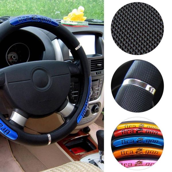 steering wheel covers 1pc universal 38cm car truck pu leather embossed cover for auto diameters grip
steering wheel covers 1pc universal 38cm car truck pu leather embossed cover for auto diameters grip