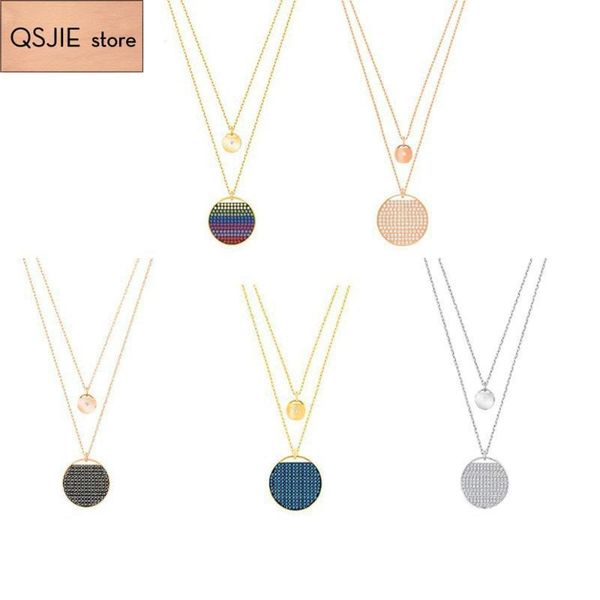 pendant necklaces 1:1 swa exquisite pink lady grade bright crystal temperament necklace fashion jewelry, Silver
pendant necklaces 1:1 swa exquisite pink lady grade bright crystal temperament necklace fashion jewelry, Silver