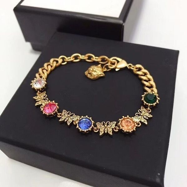 75% off luxury jewelry new animal series butterfly color diamond bracelet clearance, Black
75% off luxury jewelry new animal series butterfly color diamond bracelet clearance, Black