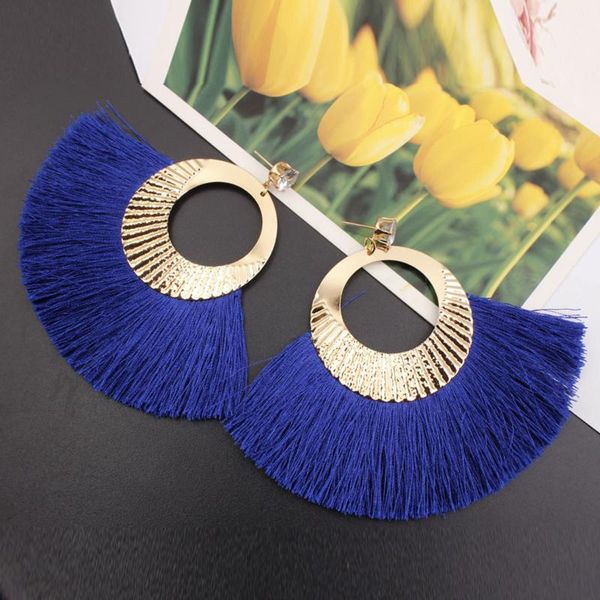 stud women earrings fashion fan shape tassel earring for girl 2021 fall statement fahsion jewelry aretes de mujer, Golden;silver
stud women earrings fashion fan shape tassel earring for girl 2021 fall statement fahsion jewelry aretes de mujer, Golden;silver