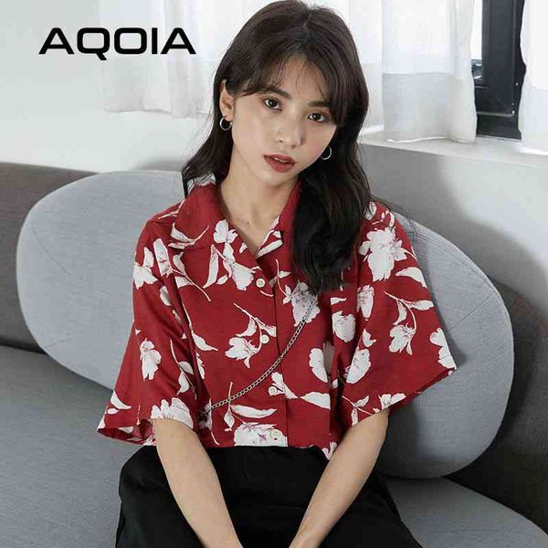 korean style short sleeve chiffon women tunic shirt floral priting button up ladies blouses summer oversize female 210521, White
korean style short sleeve chiffon women tunic shirt floral priting button up ladies blouses summer oversize female 210521, White