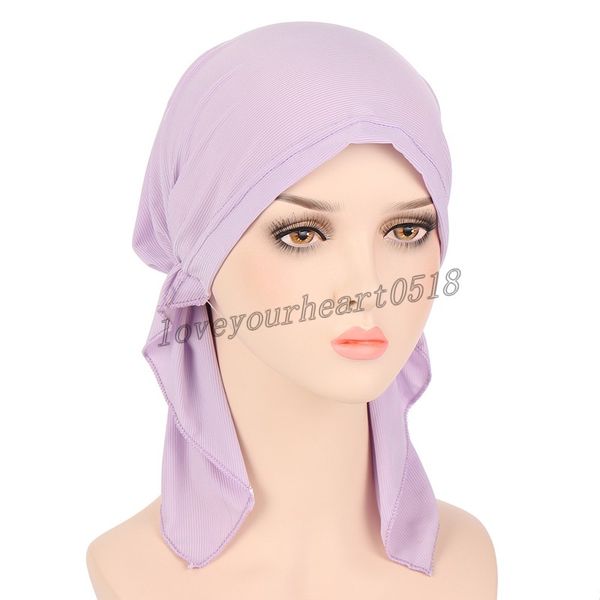 elastic cotton solid color wrap head scarf muslim simple turban hat chemotherapy cap inner hijab hair accessories, Blue;gray
elastic cotton solid color wrap head scarf muslim simple turban hat chemotherapy cap inner hijab hair accessories, Blue;gray