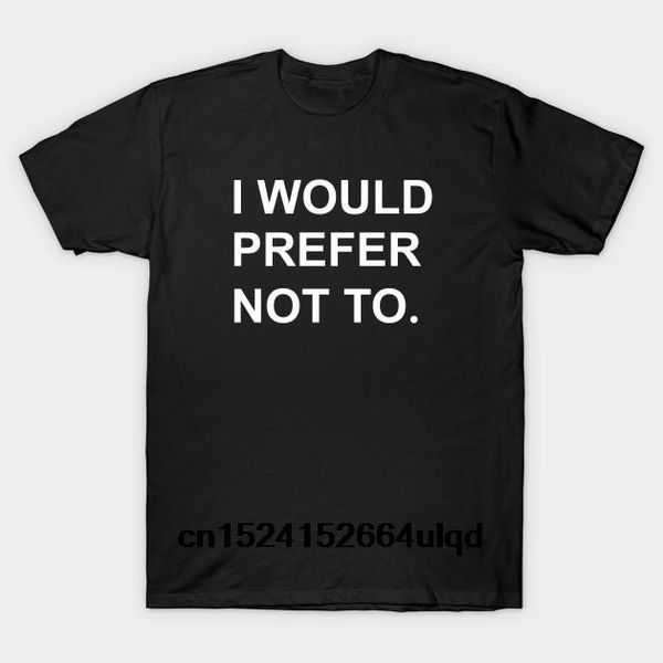 100% cotton o-neck custom printed tshirt men t shirt i would prefer not to. (zizekbartleby) - zizek bartleby women t-shirt men's t-shir, White;black
100% cotton o-neck custom printed tshirt men t shirt i would prefer not to. (zizekbartleby) - zizek bartleby women t-shirt men's t-shir, White;black