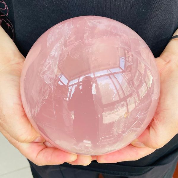 decorative objects & figurines large size natural pink rose quartz magic crystal healing ball sphere decor
decorative objects & figurines large size natural pink rose quartz magic crystal healing ball sphere decor