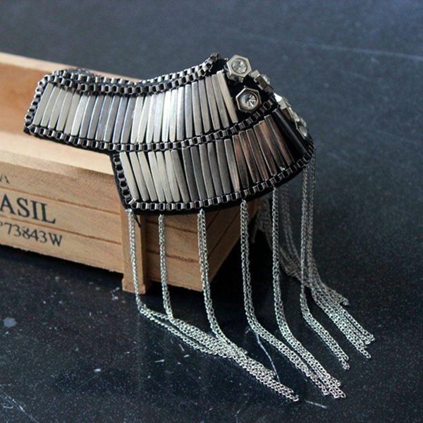 fingerless gloves male korean men women jewelry british brooch suit badges fashion punk style college long tassel accessories, Blue;gray
fingerless gloves male korean men women jewelry british brooch suit badges fashion punk style college long tassel accessories, Blue;gray