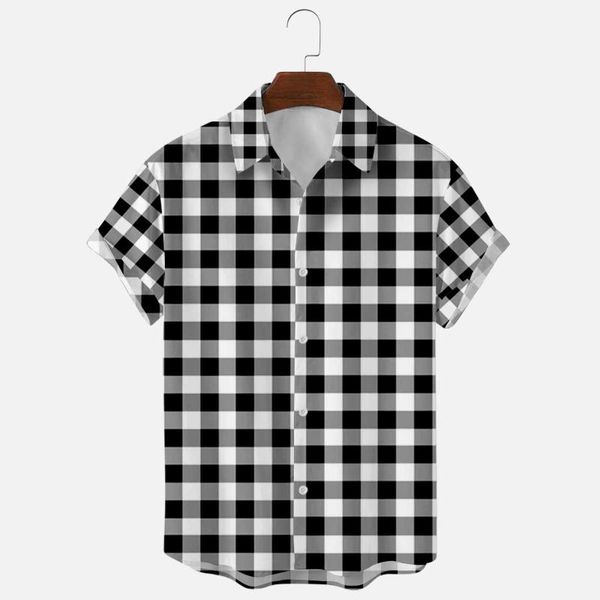 men's casual shirts bababuy 2021 plus size buttons short sleeve plaid summer hawaiian holiday beach, White;black
men's casual shirts bababuy 2021 plus size buttons short sleeve plaid summer hawaiian holiday beach, White;black