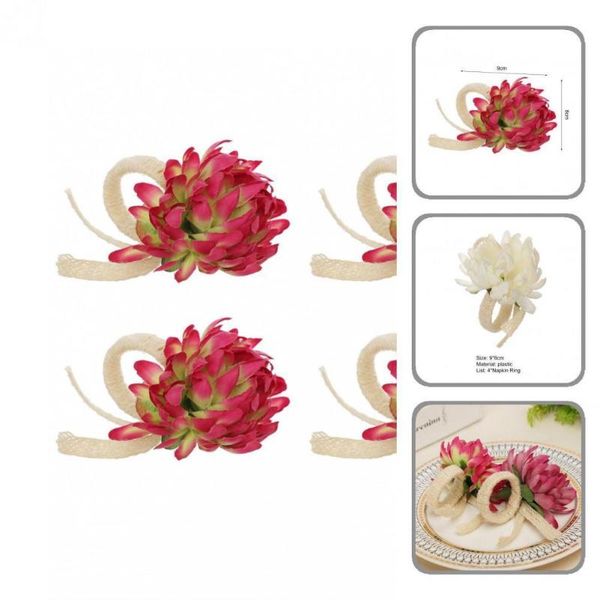napkin rings universal 4pcs hollow out flower ring holder plastic fine workmanship for banquet
napkin rings universal 4pcs hollow out flower ring holder plastic fine workmanship for banquet