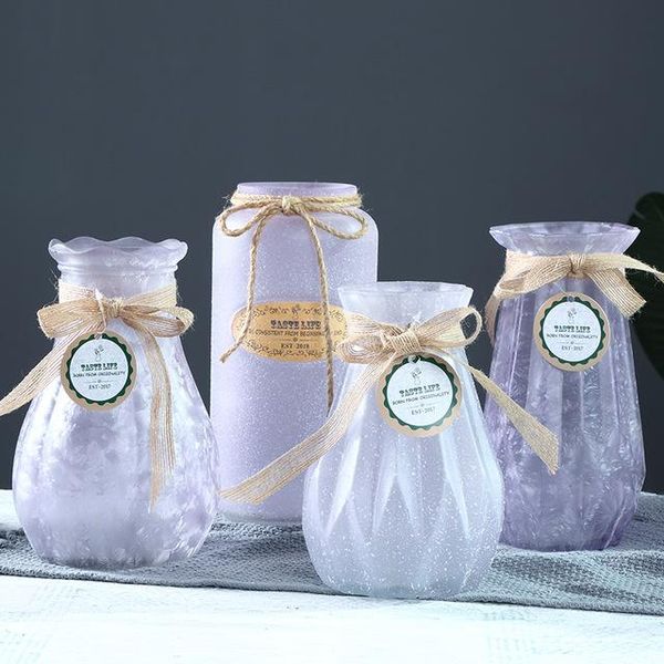 vases 4pcs/set glass vase creative multi-color small flower for homes grinded terrarium wedding decoration accessories
vases 4pcs/set glass vase creative multi-color small flower for homes grinded terrarium wedding decoration accessories
