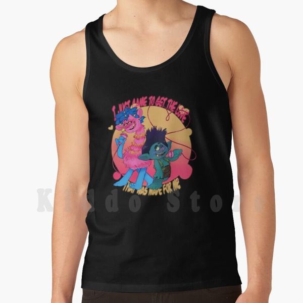 men' tank love made for me vest sleeveless trolls dreamworks prince d darnell world tour branch, White;black
men' tank love made for me vest sleeveless trolls dreamworks prince d darnell world tour branch, White;black