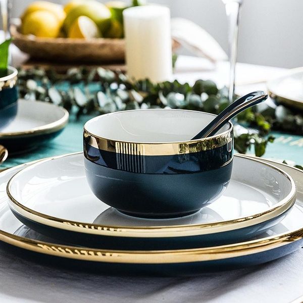 direct jade exquisite series european gold striped ink ceramic tableware home decoration set dish kimchi bowl steak plate dishes & plates
direct jade exquisite series european gold striped ink ceramic tableware home decoration set dish kimchi bowl steak plate dishes & plates