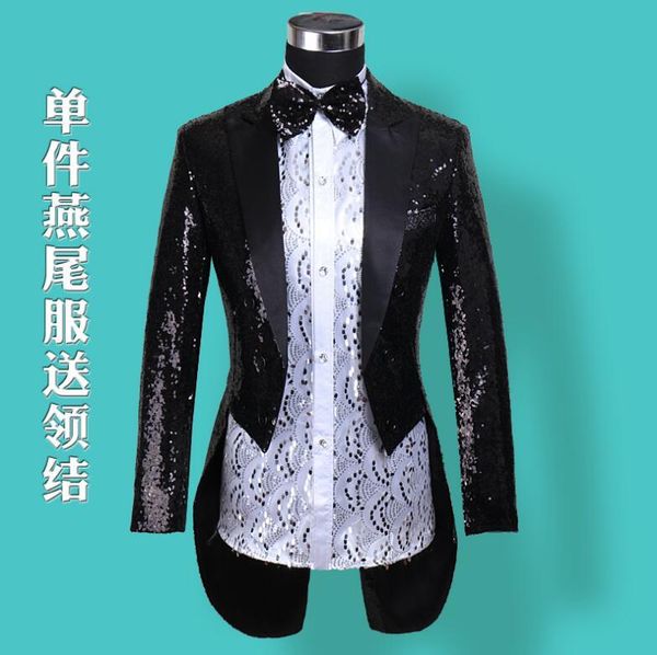 black clothes men tuxedo suits designs masculino homme terno stage singers jacket sequins blazer dance star style dress punk men's & bl, White;black
black clothes men tuxedo suits designs masculino homme terno stage singers jacket sequins blazer dance star style dress punk men's & bl, White;black