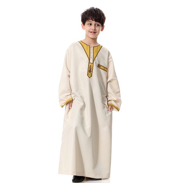 Boy Children Abaya Dubai Kaftan Oman Arabic Qatar Muslim Kids Hijab Robe Caftan Marocain Ramadan Saudi Arabia Islamic ClothingPlus size clot
Boy Children Abaya Dubai Kaftan Oman Arabic Qatar Muslim Kids Hijab Robe Caftan Marocain Ramadan Saudi Arabia Islamic ClothingPlus size clot