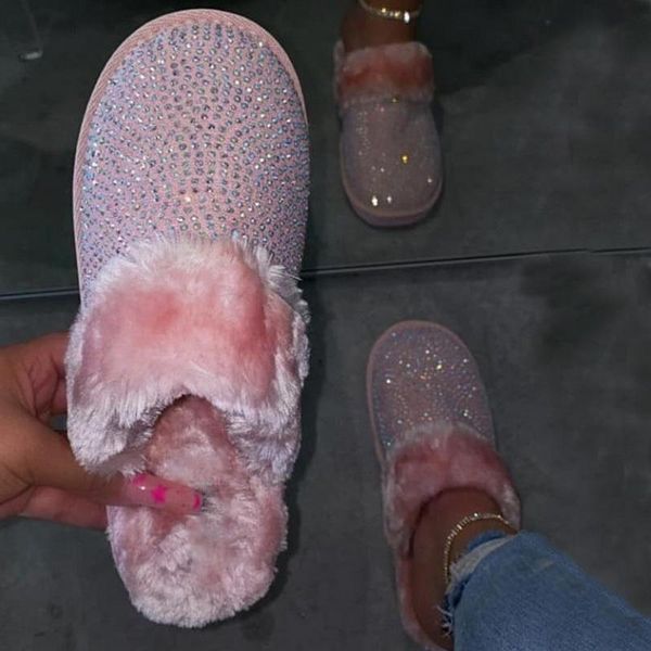 deal winter bling fur slippers women warm girls house bedroom shoes crystal indoor zapatilla mujer drop, Black
deal winter bling fur slippers women warm girls house bedroom shoes crystal indoor zapatilla mujer drop, Black