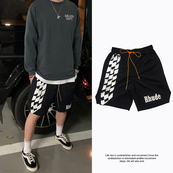 trendy rhude shorts men's casual large size sports street hip hop mesh basketball boys' capris, White;black
trendy rhude shorts men's casual large size sports street hip hop mesh basketball boys' capris, White;black
