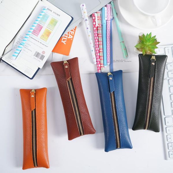 pencil cases 8 inch geniues leather pen holder,pencil box,pencil case,large-capacity stationery,makeup brush storage box
pencil cases 8 inch geniues leather pen holder,pencil box,pencil case,large-capacity stationery,makeup brush storage box