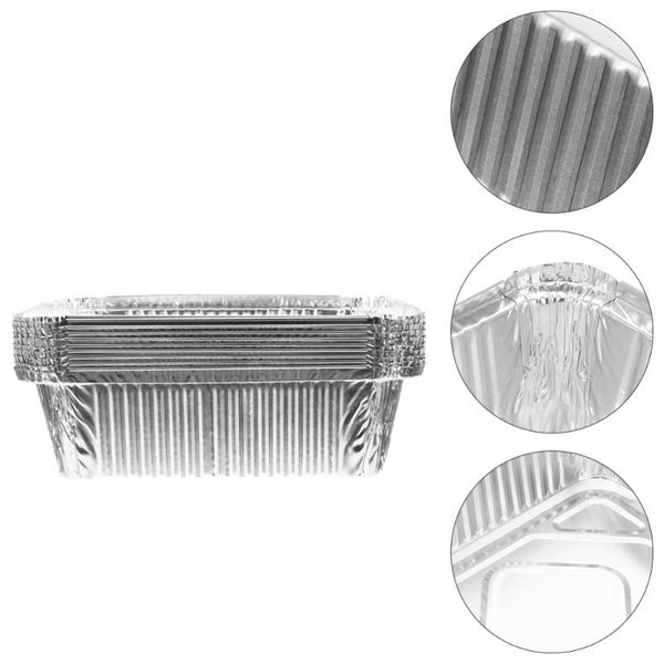 gift wrap 50pcs disposable bbq pans practical takeaway packing boxes foil (silver)
gift wrap 50pcs disposable bbq pans practical takeaway packing boxes foil (silver)