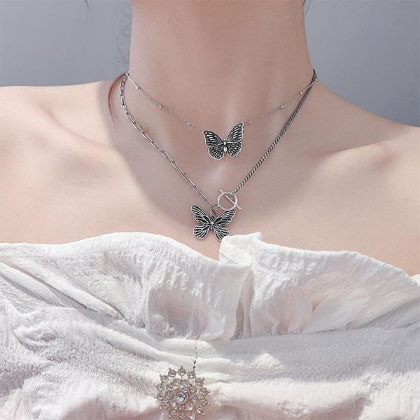 chains lifefontier vintage cute butterfly pendant clavicle necklaces for women silver color stainless steel chain necklace jewelry
chains lifefontier vintage cute butterfly pendant clavicle necklaces for women silver color stainless steel chain necklace jewelry
