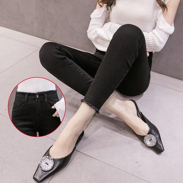 women's pants & capris jeans for women 2021 vintage slim style pencil jean denim 4 season trousers teenager fashion, Black;white
women's pants & capris jeans for women 2021 vintage slim style pencil jean denim 4 season trousers teenager fashion, Black;white