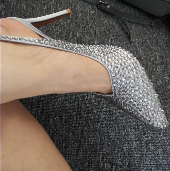 dress shoes women sliver red bling crystal rhinestone pointed toe shallow pumps female cm thin heels slingback lace up wedding, Black
dress shoes women sliver red bling crystal rhinestone pointed toe shallow pumps female cm thin heels slingback lace up wedding, Black