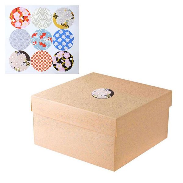 gift wrap round japan style traditional pattern self-adhesive universal sealing sticker decorative labels (1 sheet/9 stickers)
gift wrap round japan style traditional pattern self-adhesive universal sealing sticker decorative labels (1 sheet/9 stickers)
