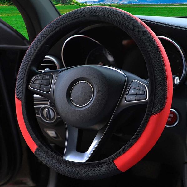 steering wheel covers universal car braid leather anti-slip cover car-styling auto accessories
steering wheel covers universal car braid leather anti-slip cover car-styling auto accessories